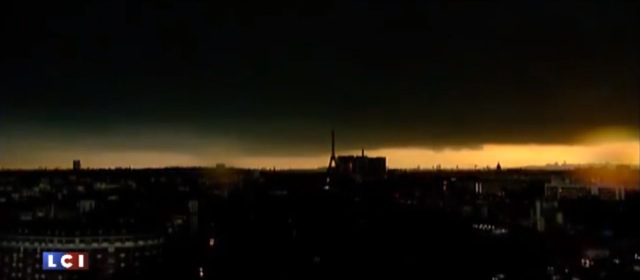 Video orages Paris 2013