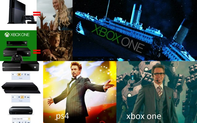 Xbox One VS PS4