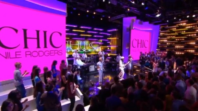 concert Chic Nile Rodgers Grand Journal