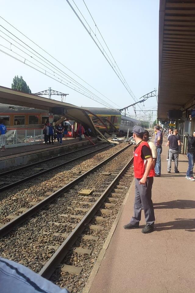 Accident TER Gare Bretigny
