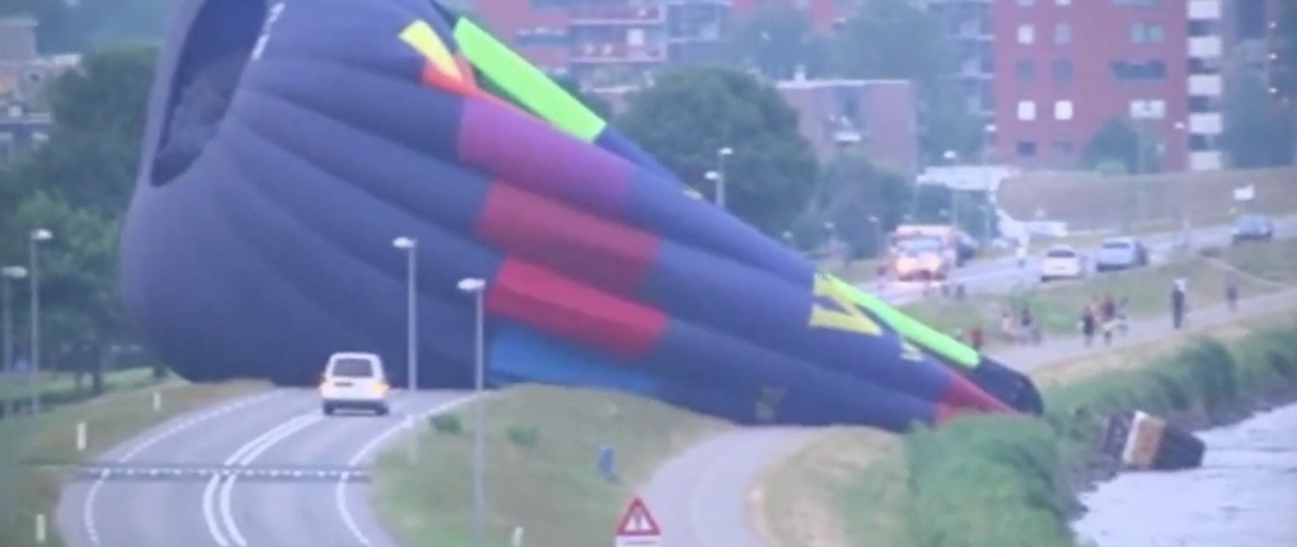 Crash montgolfiere hollande