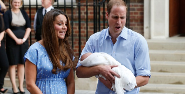 George prenom bebe Kate et William