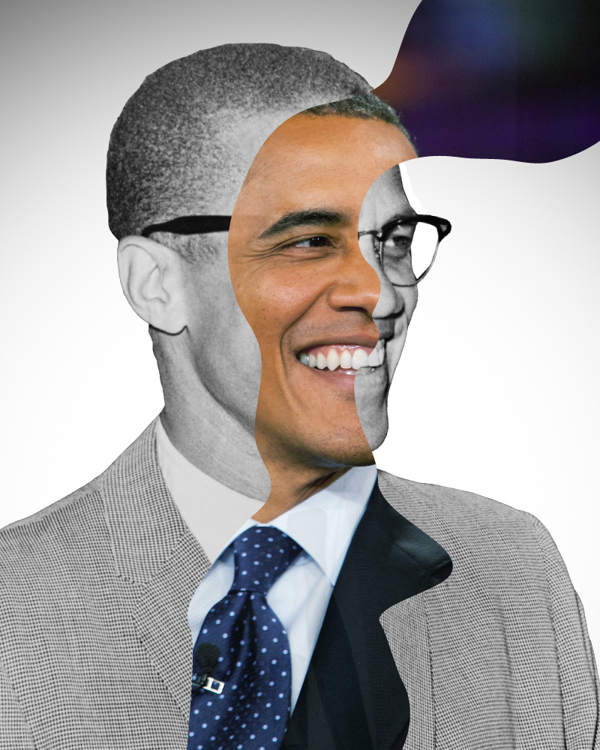 Barack Obama Malcolm X