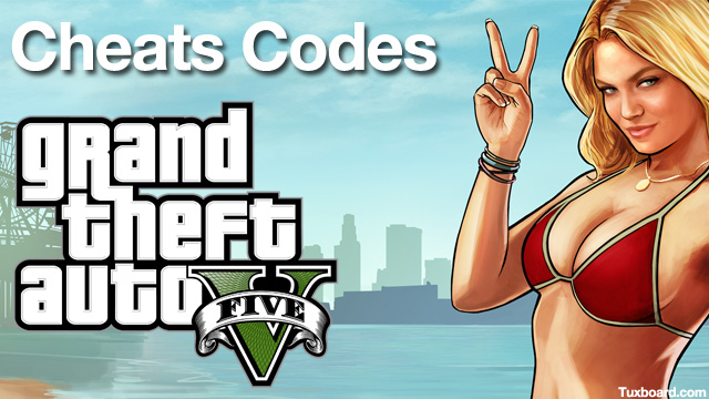 GTA V cheats codes Xbox 360 PS3