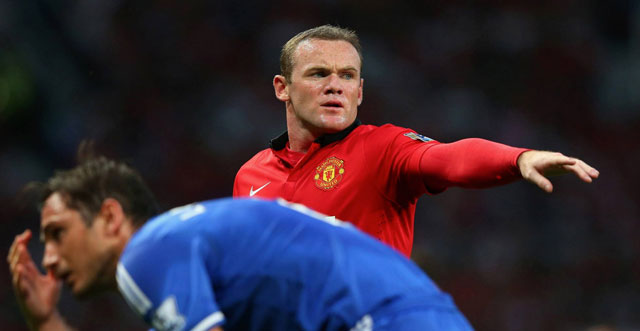 Wayne Rooney montre sa blessure au front sur Facebook