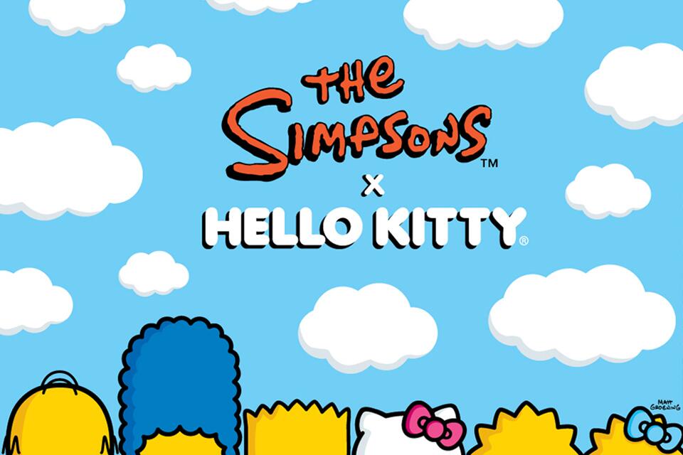 Les Simpson Hello Kitty