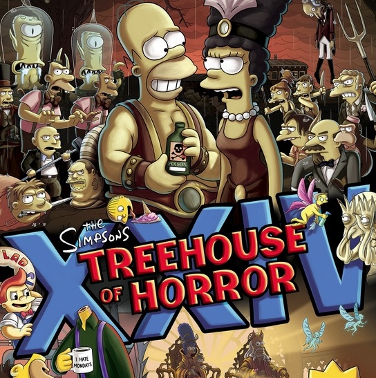 Les Simpson Treehouse of Horror XXIV