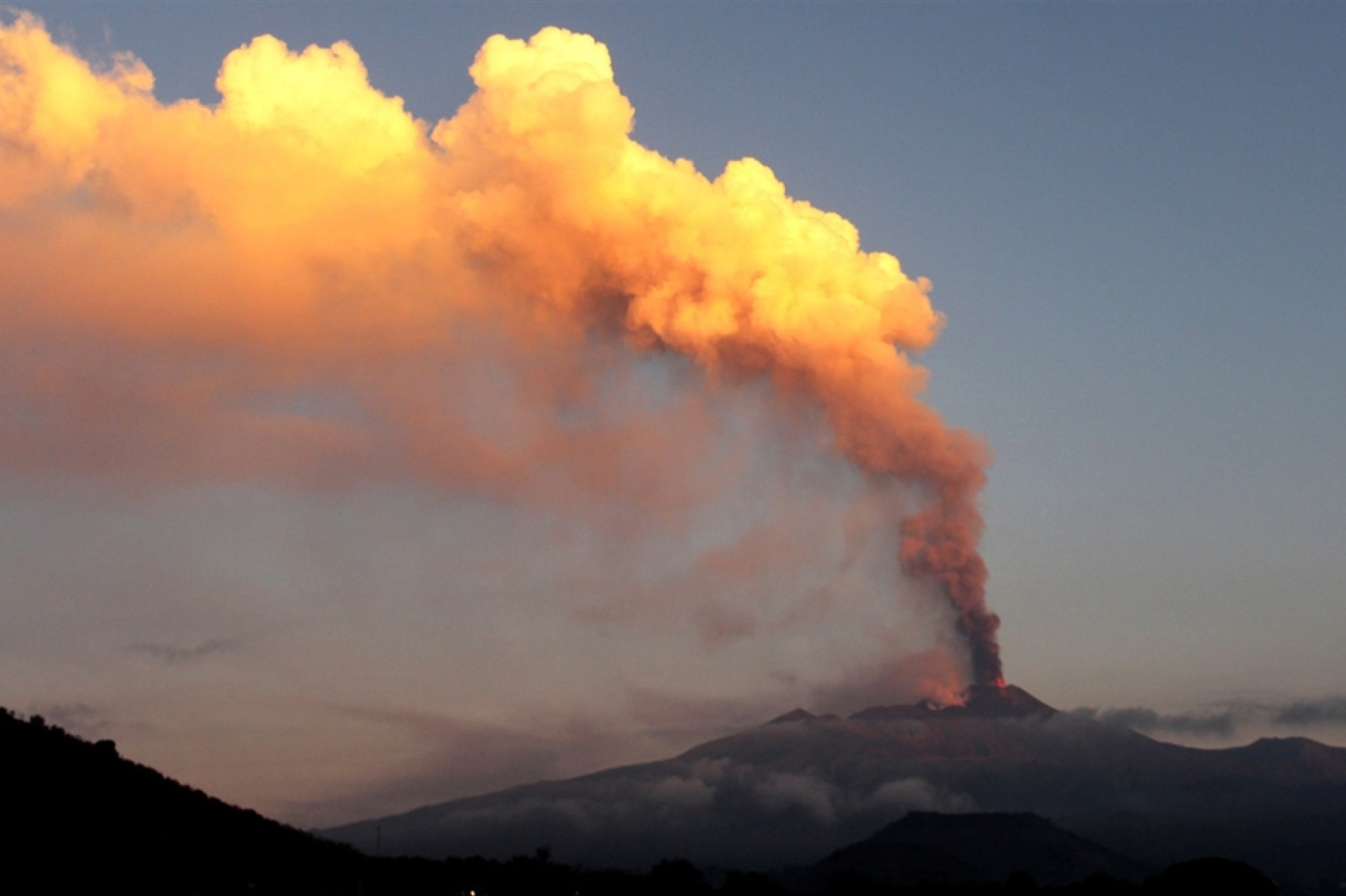 Volcan Etna Eruption