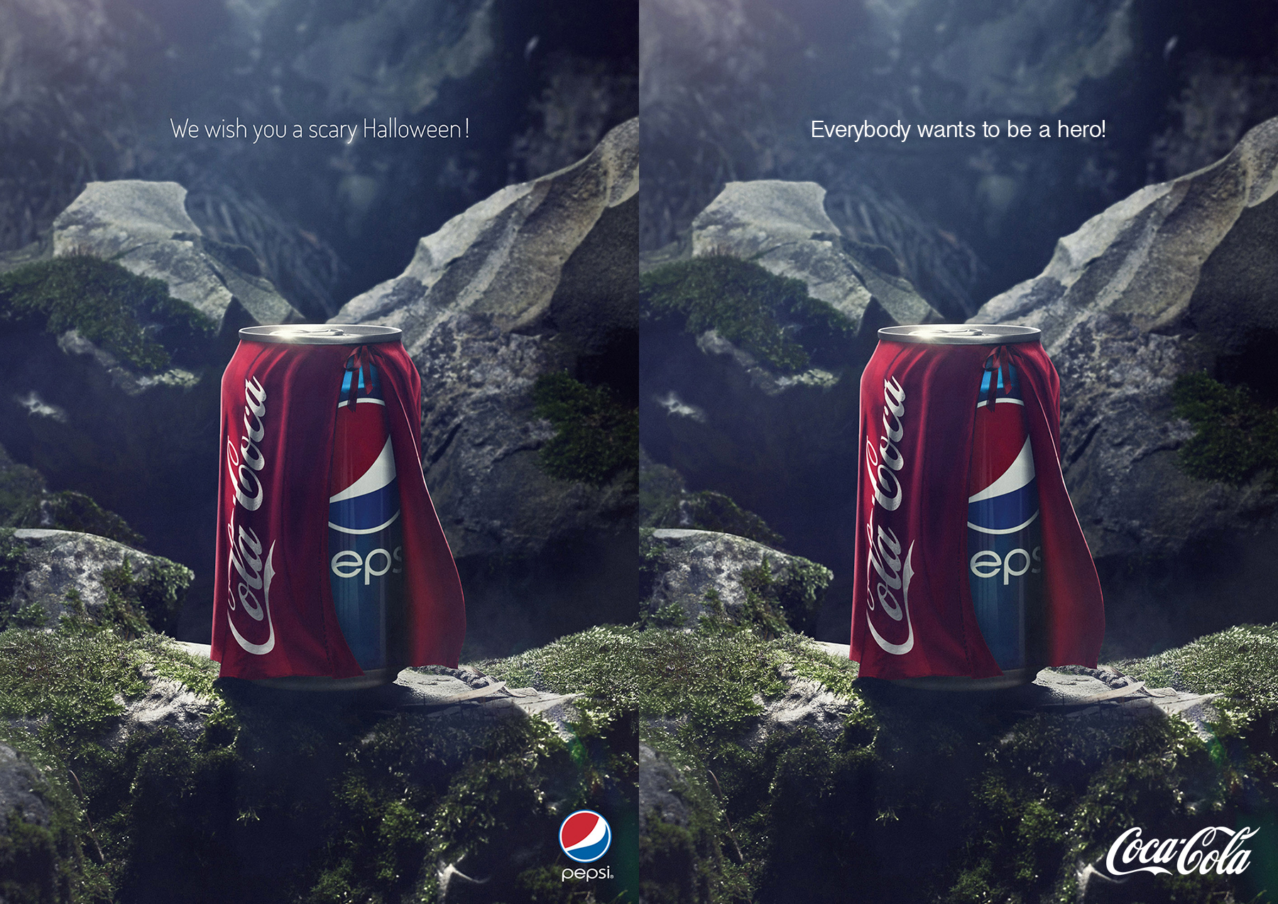 Clash Pepsi Coca Cola Halloween 2013