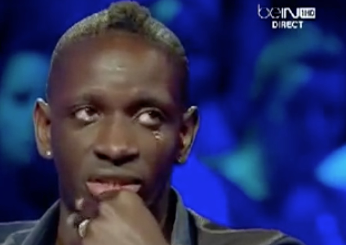 Mamadou Sakho larmes sur beinsport