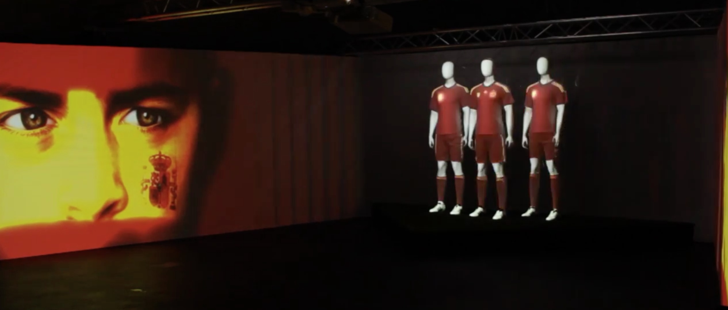 Video Mapping 3D maillot de foot