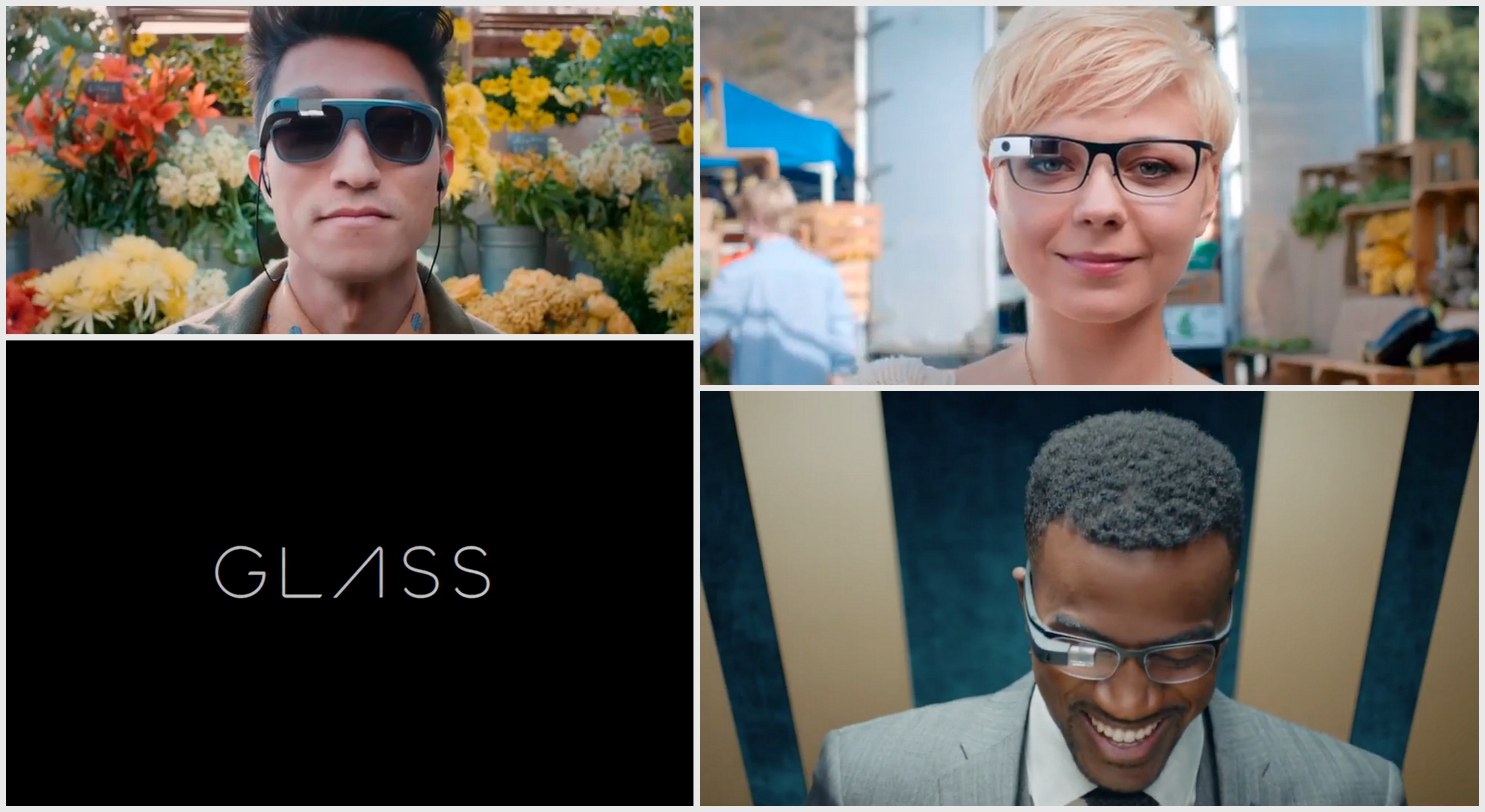 Google Glass avec choix de verre monture de lunettes