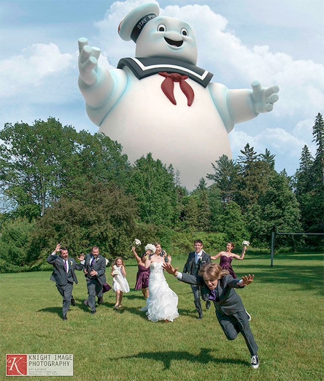 Mariage Ghostbuster