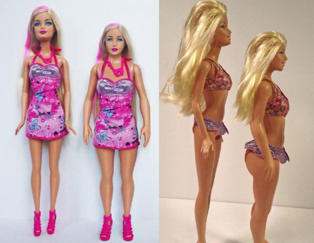 corps barbie normale
