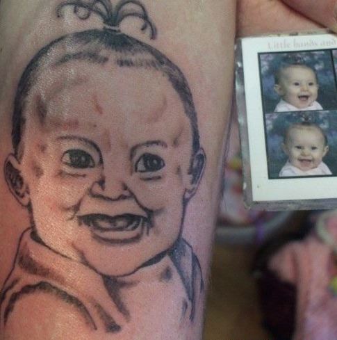tattoo horrible bebe