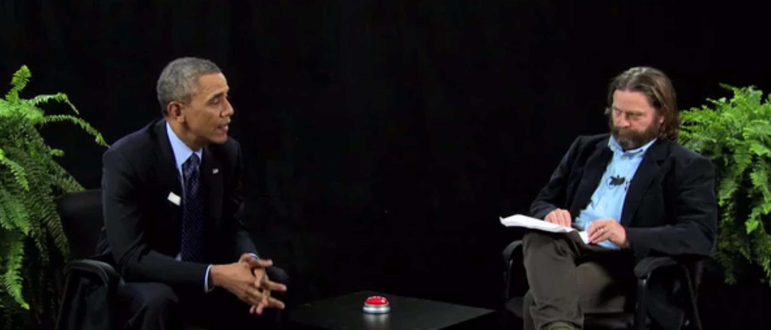 Barack Obama Between Two Ferns with Zach Galifianakis