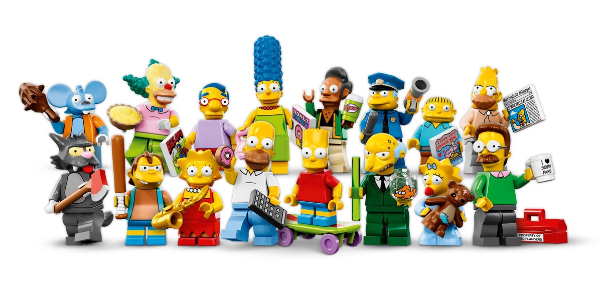 Figurines Simpson LEGO