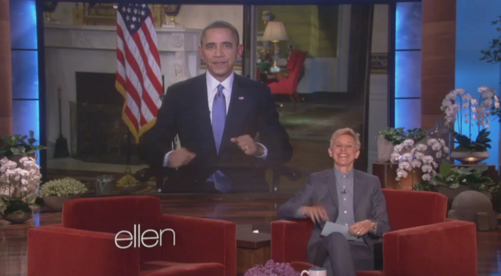 Video interview Barack Obama The Ellen Show