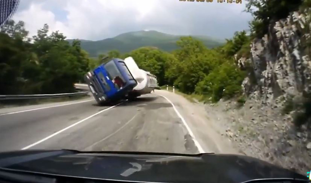 accident camion evite