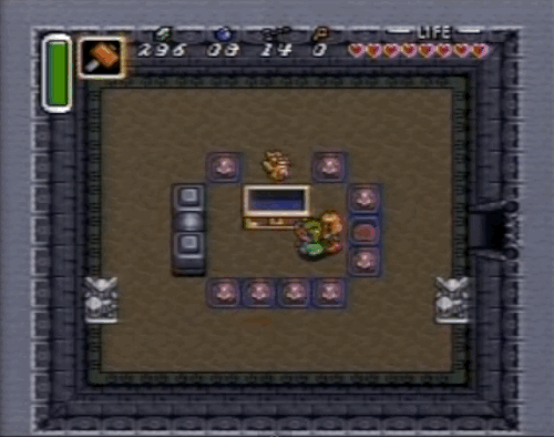 jeu video culte 1990 Legend of Zelda A Link