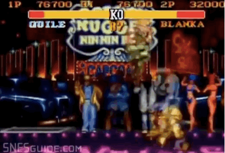 jeu video culte 1990 Super Streetfighter
