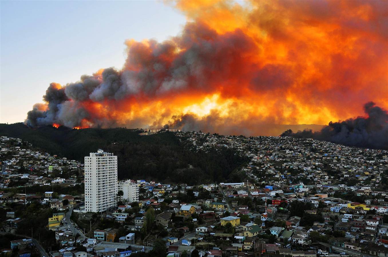Incendie Valparaiso