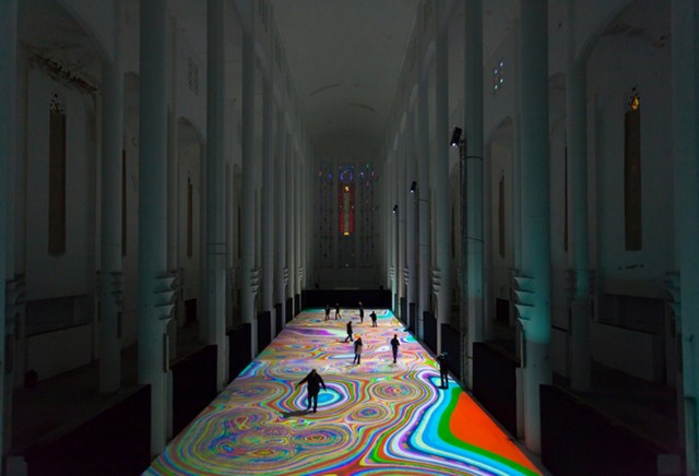 Miguel Chevalier Magic Carpet Kaleidoscope