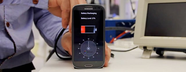 batterie rechargement smartphone