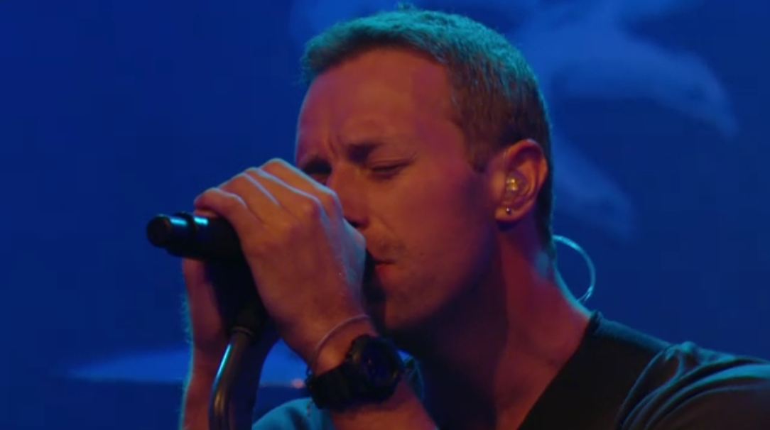 coldplay magic le grand journal