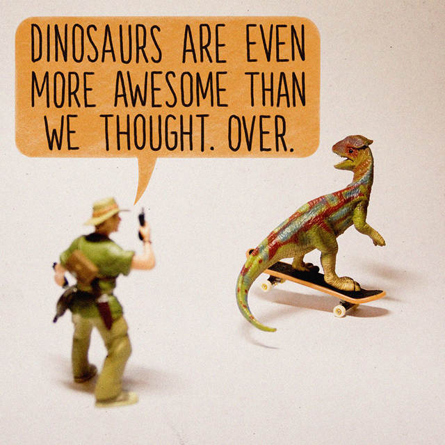 Aled Lewis Toy Stories Dinosaure