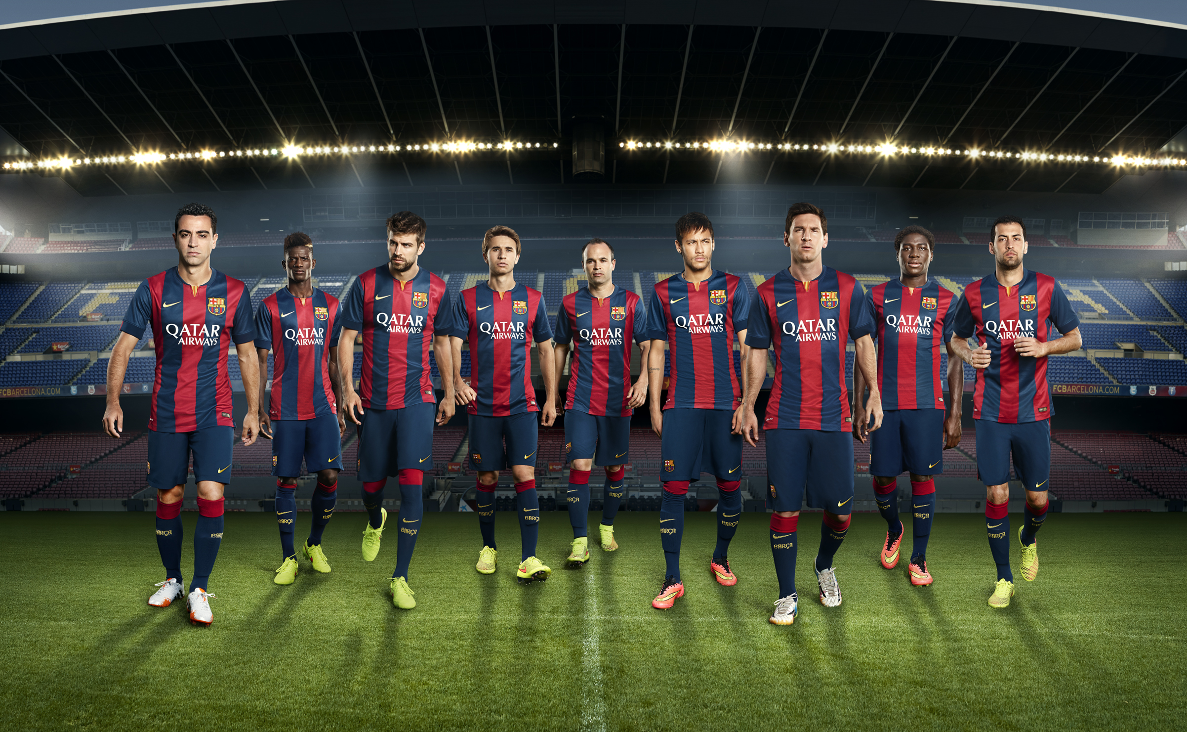 Nouveaux maillots Barcelone 2014-2015