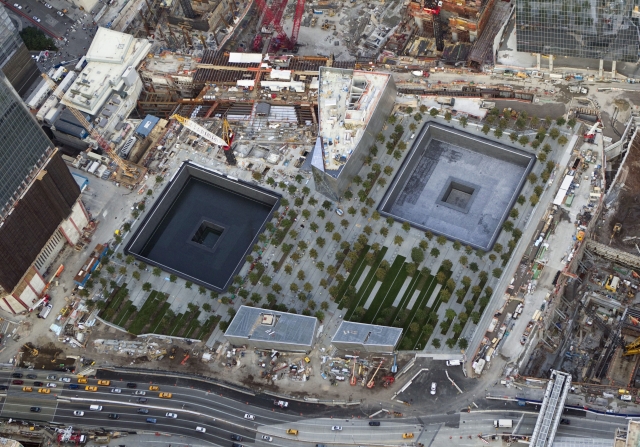 World Trade Center Memorial Construction