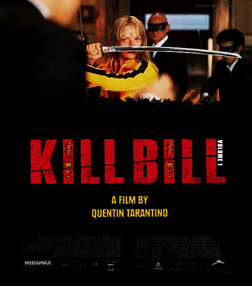 affiche kill bill gif