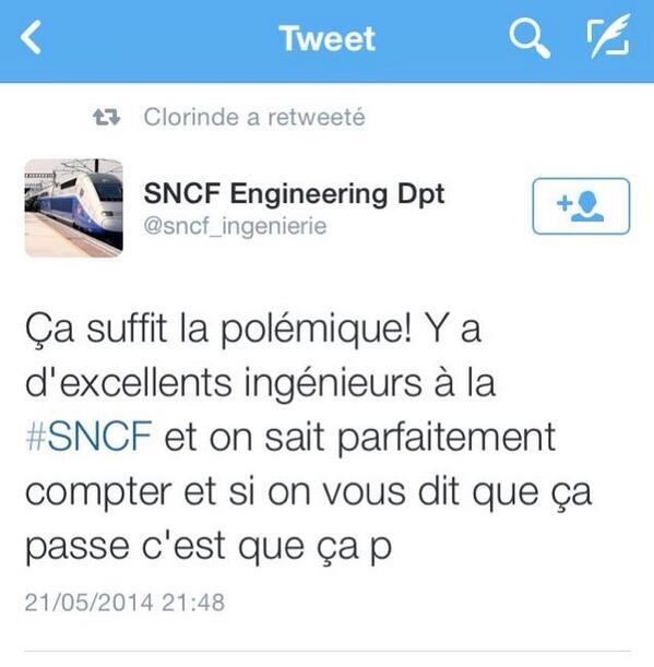 rame SNCF parodie