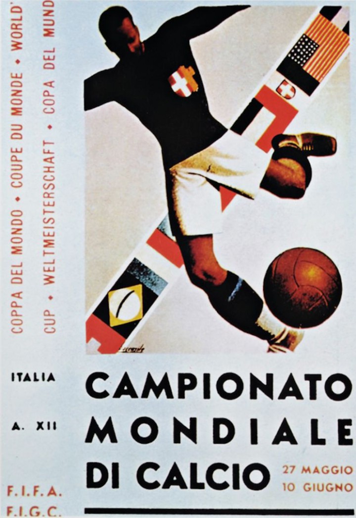 20 affiches coupe du monde 1934 Italie
