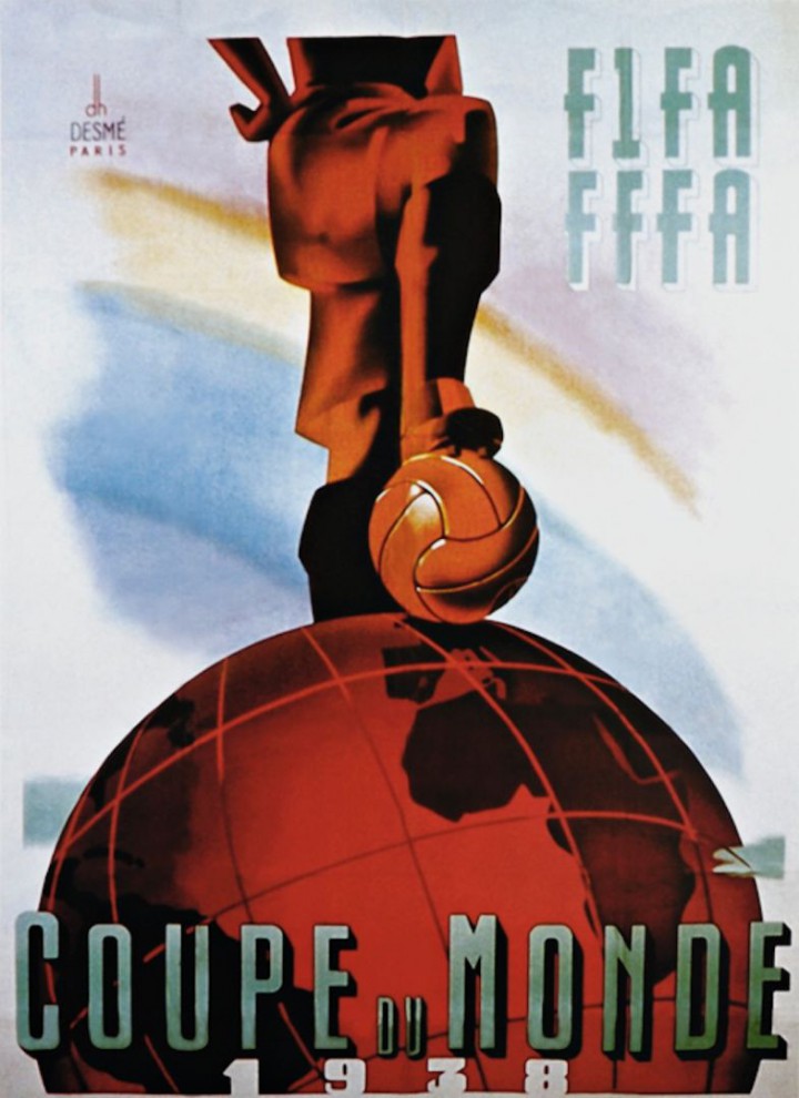 20 affiches coupe du monde 1938 France