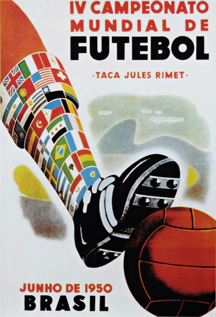 20 affiches coupe du monde 1950 Bresil