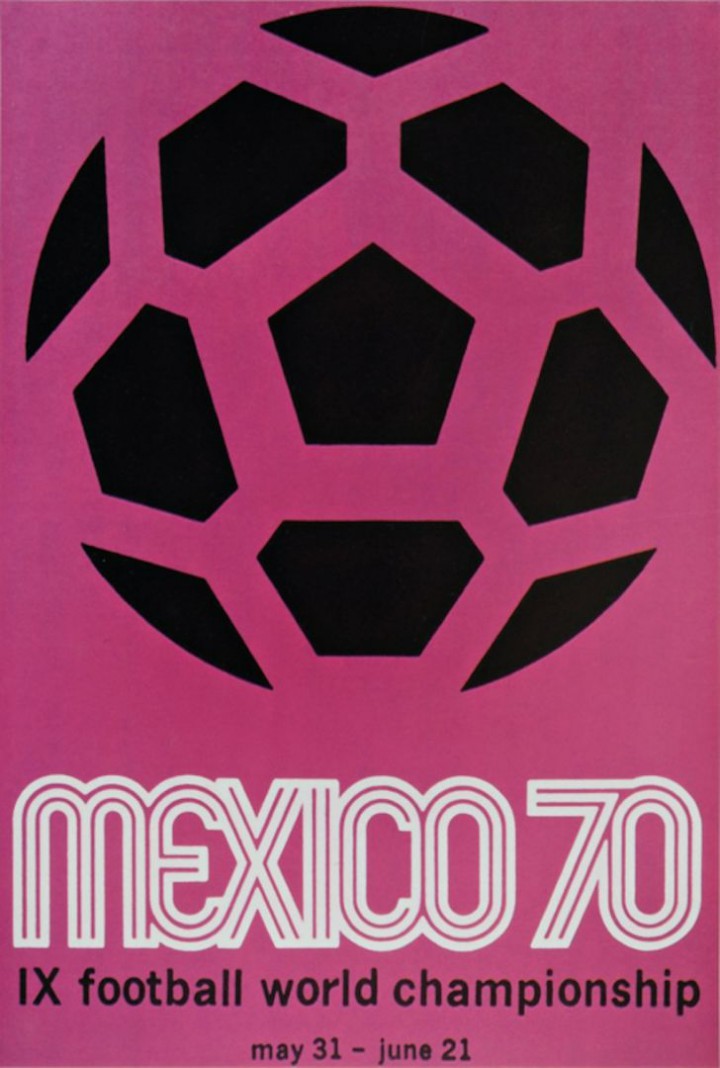 20 affiches coupe du monde 1970 Mexique