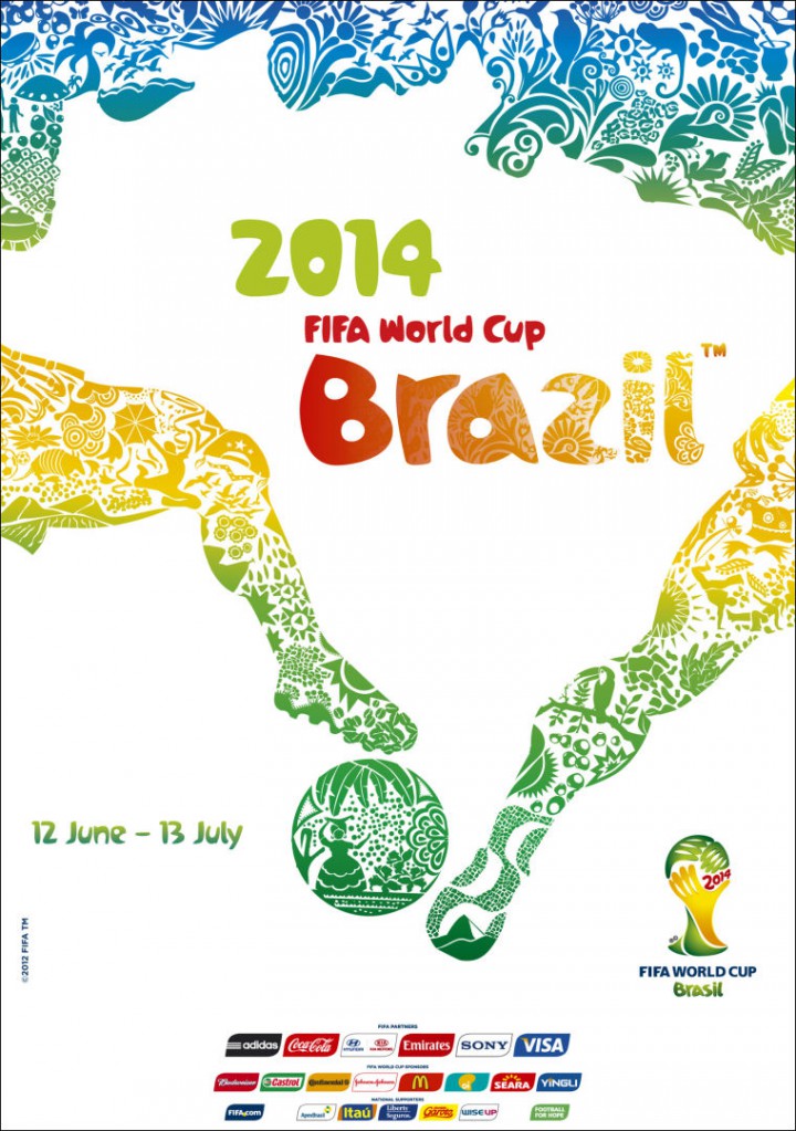 20 affiches coupe du monde 2014 Bresil
