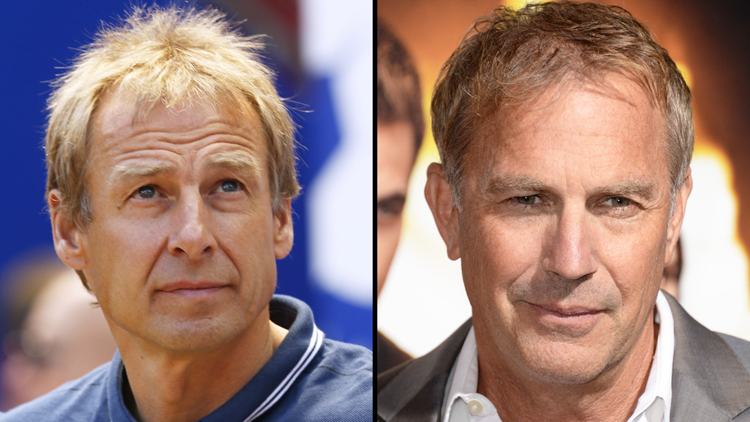 Jurgen Klinsmann Kevin Costner clone