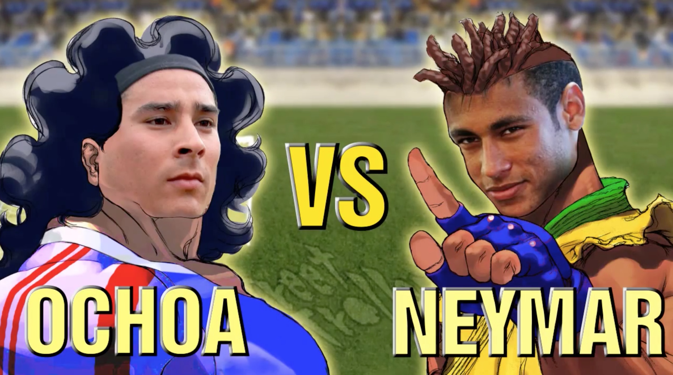 Ochao Neymar Street Fighter