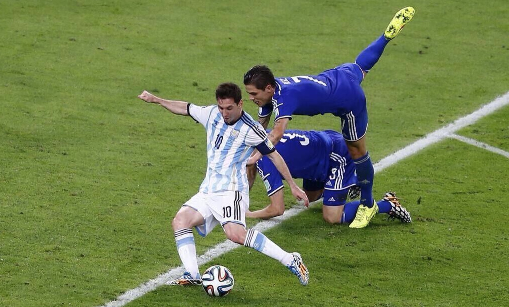 Video buts Argentine Bosnie Bresil 2014