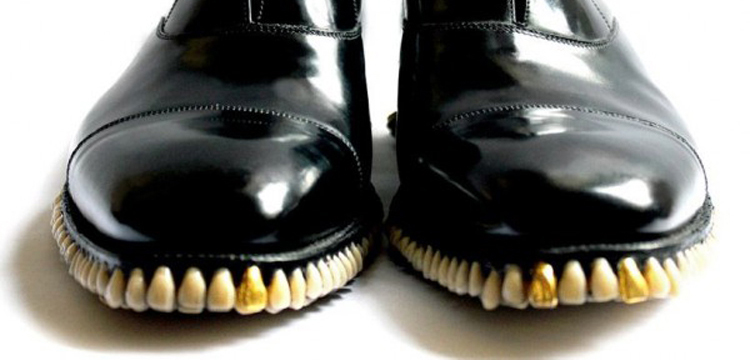 chaussure dents semelle fantic young