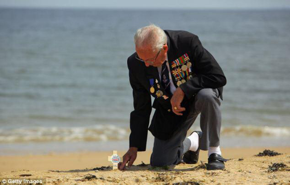 dday debarquement commemoration veteran plage