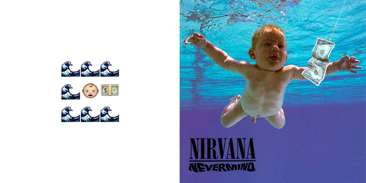  wesley stace emoji emoticone album cover nirvana nevermind