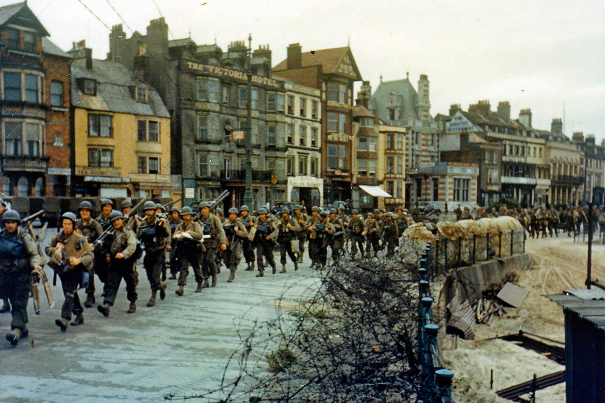 paysages debarquement normandie weymouth 1944