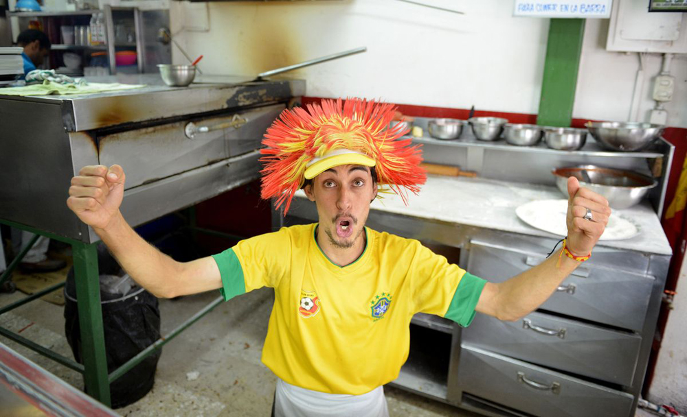 photo coupe du monde 2014 supporter bresil