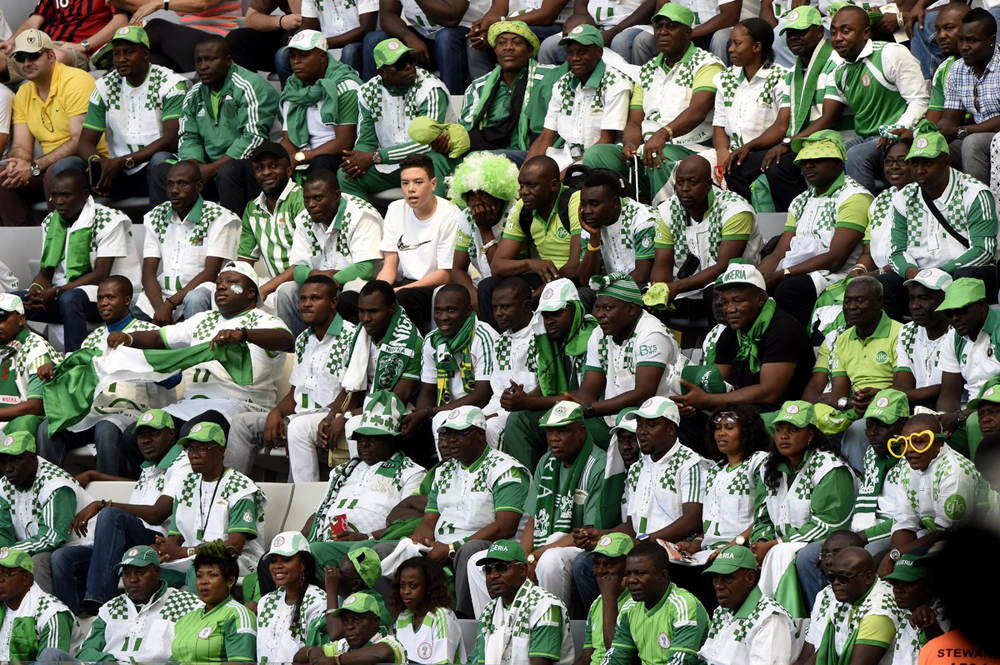 photo coupe du monde 2014 supporter nigeria