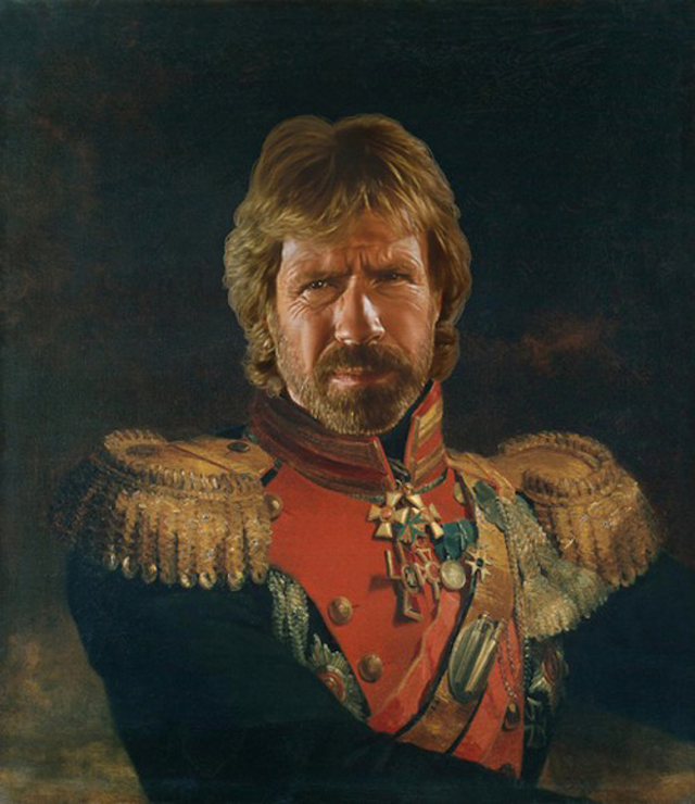 portrait general russe chuck norris