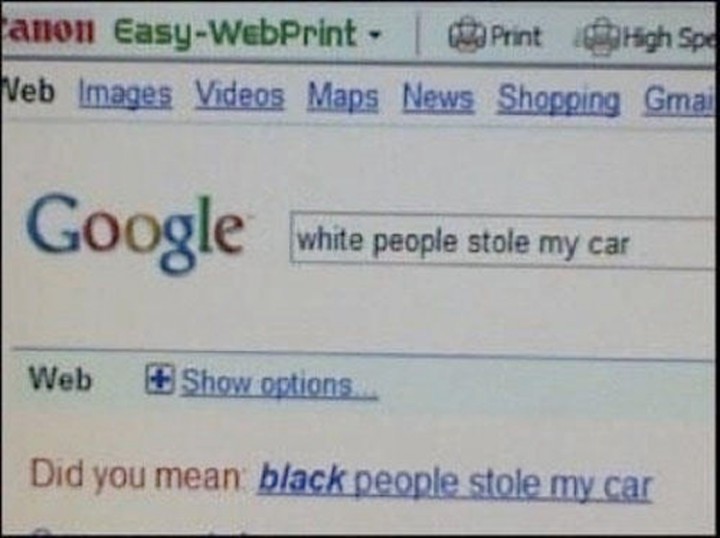 racisme accidentel google